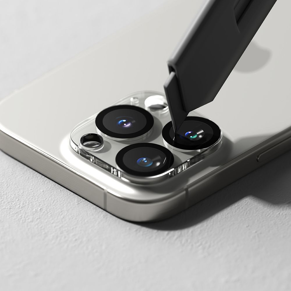 Ringke Ringke iPhone 16 Pro / 16 Pro Max 2-PACK Linsskydd Härdat Glas Transparent