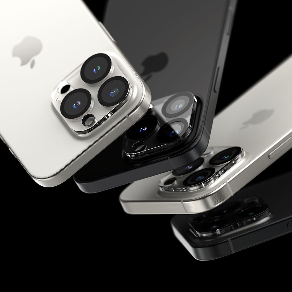 Ringke Ringke iPhone 16 Pro / 16 Pro Max 2-PACK Linsskydd Härdat Glas Transparent