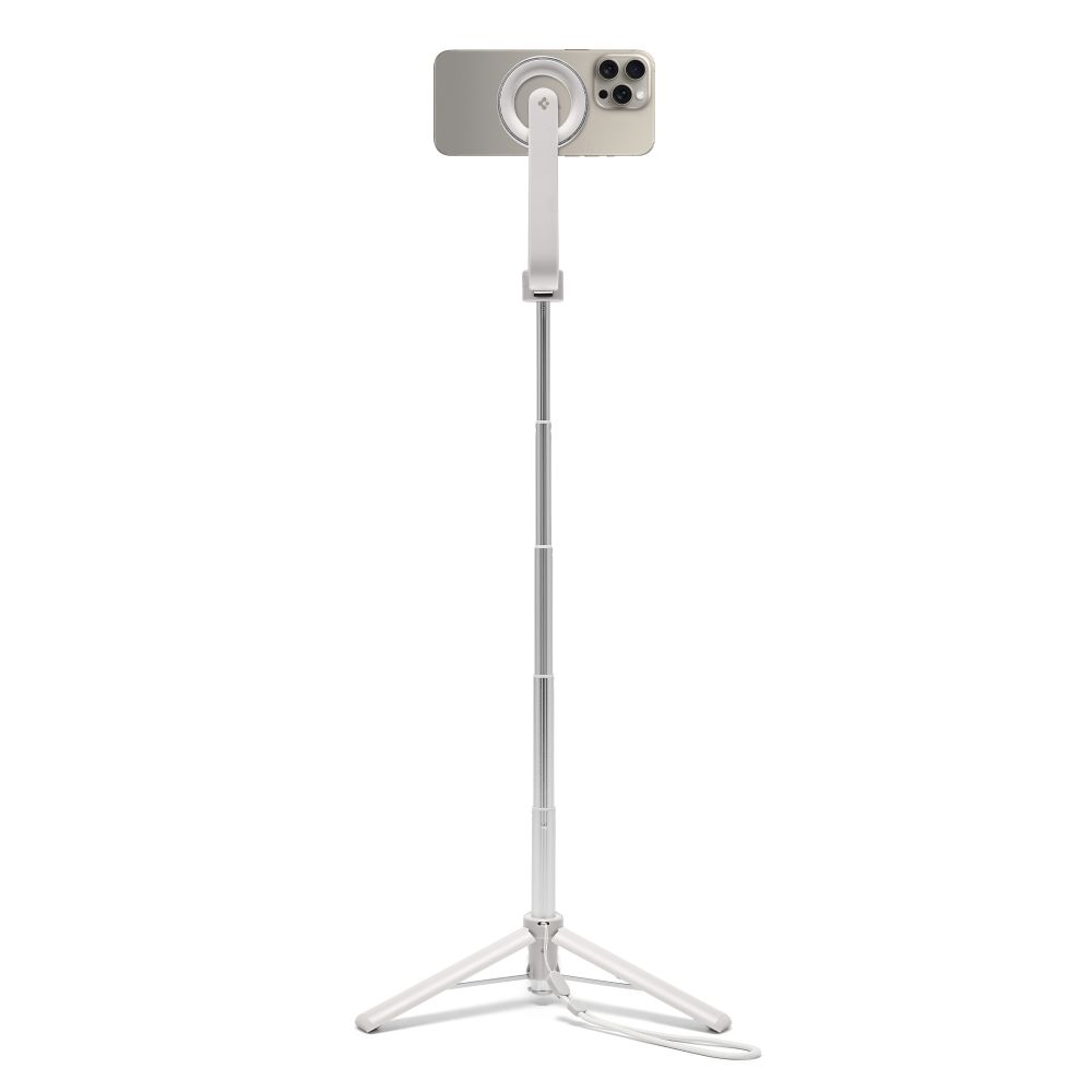 Spigen Spigen 74 cm MagSafe Bluetooth Selfiestick Tripod Dune Beige