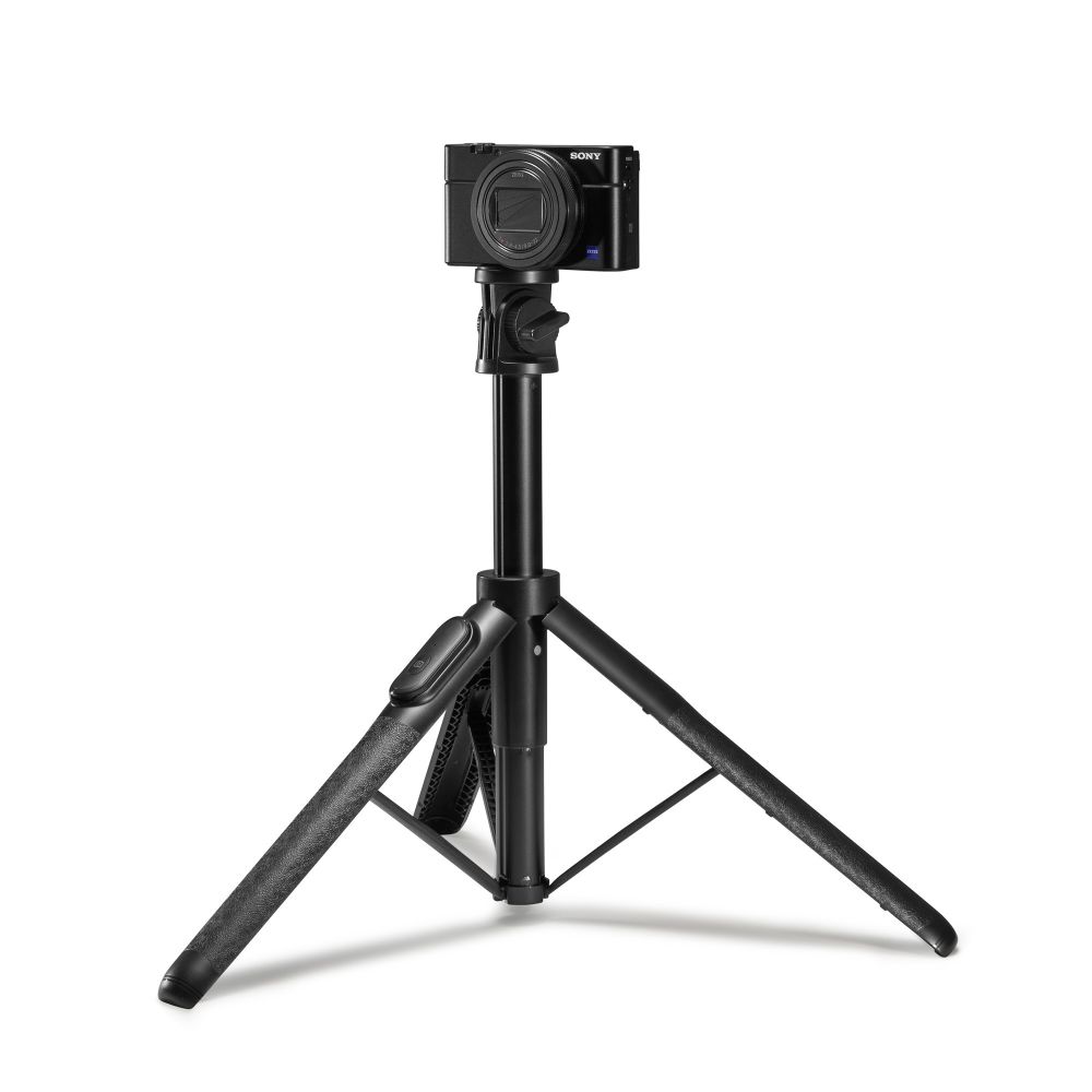 Spigen Spigen 161 cm Bluetooth Selfiestick Tripod Svart