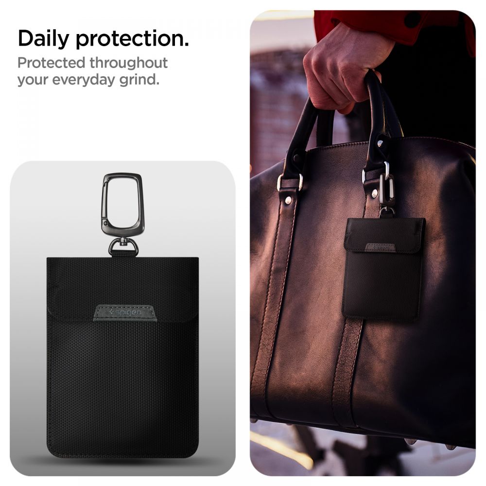 Spigen Spigen RFID Väska För Bilnyckel Svart
