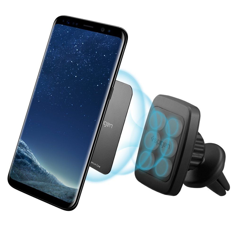 Spigen Spigen Magnetisk Mobilhållare För Ventilation Svart