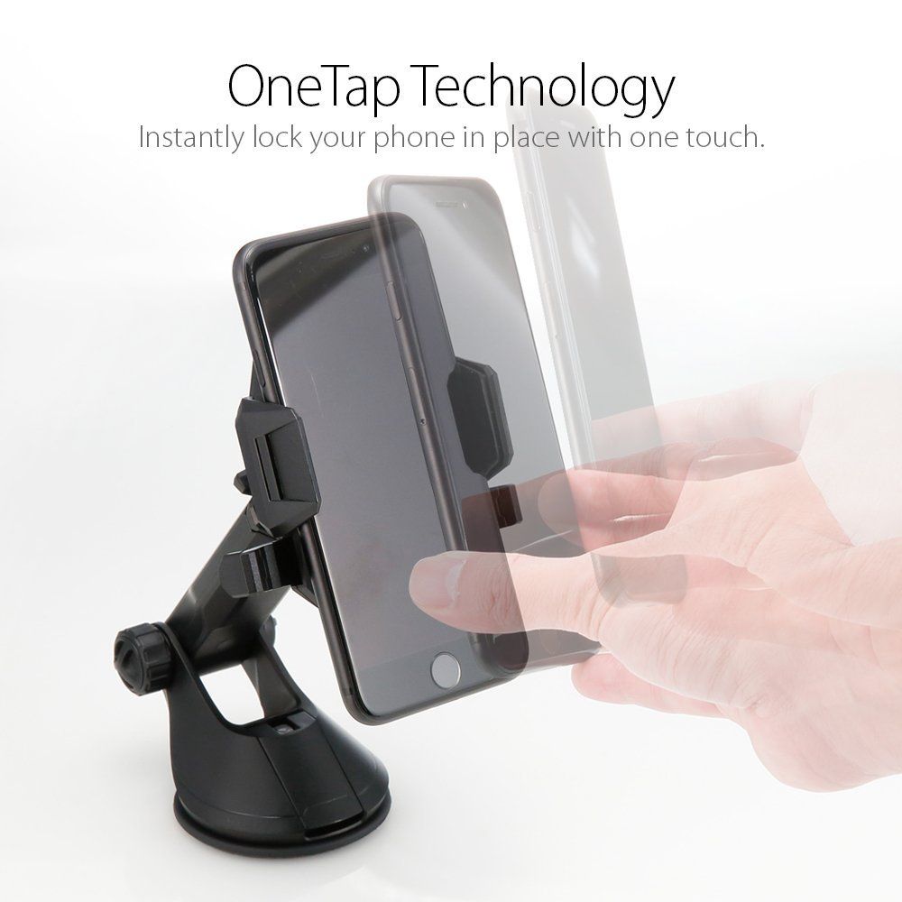 Spigen Spigen Mobilhållare Instrumentbräda Signature Svart