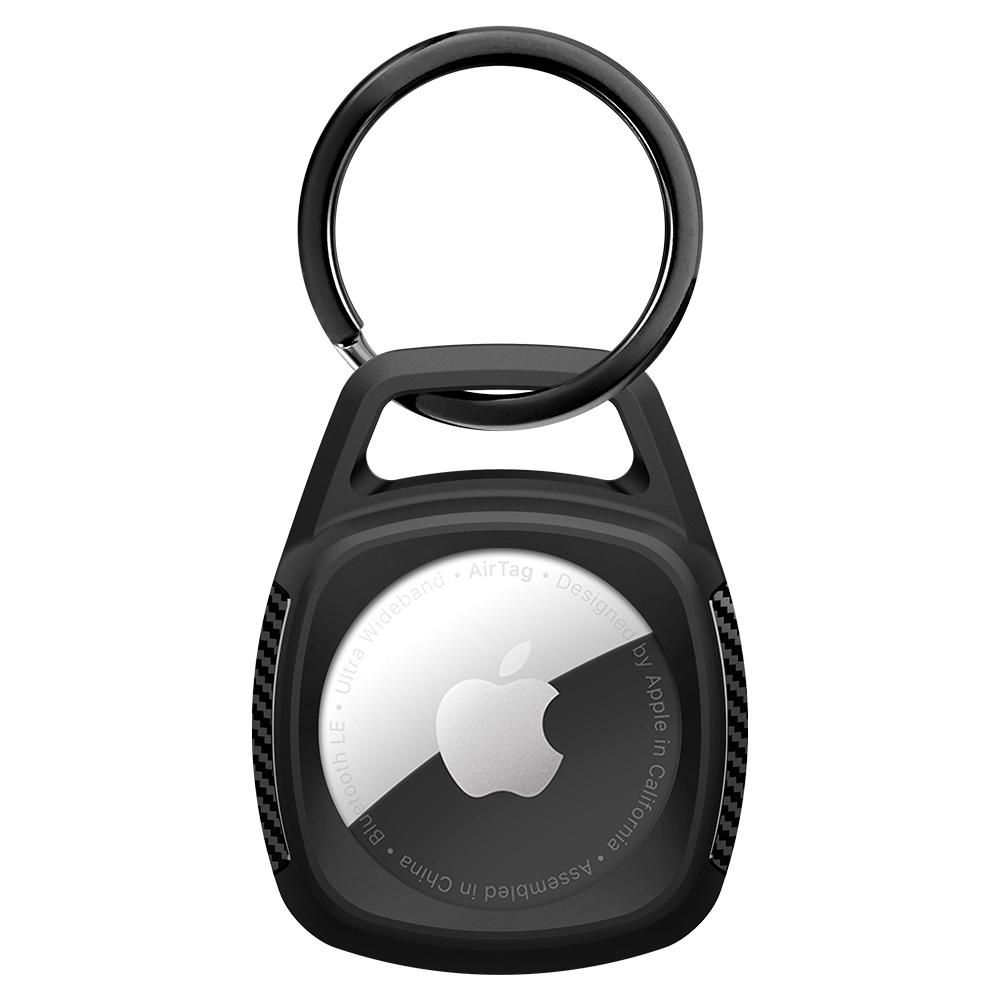 Spigen Spigen Apple AirTag 2/1 Skal Rugged Armor Matt Svart