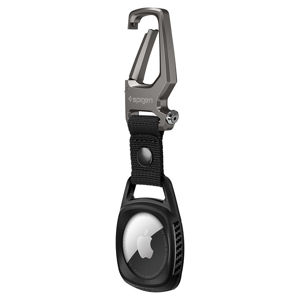 Spigen Spigen Apple AirTag 2/1 Skal Rugged Armor Matt Svart