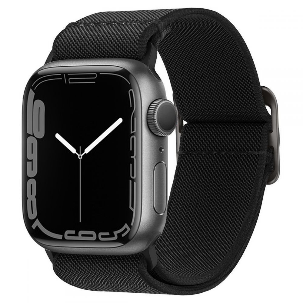 Spigen Spigen Apple Watch 42/44/45/46/49 mm Armband Fit Lite Svart