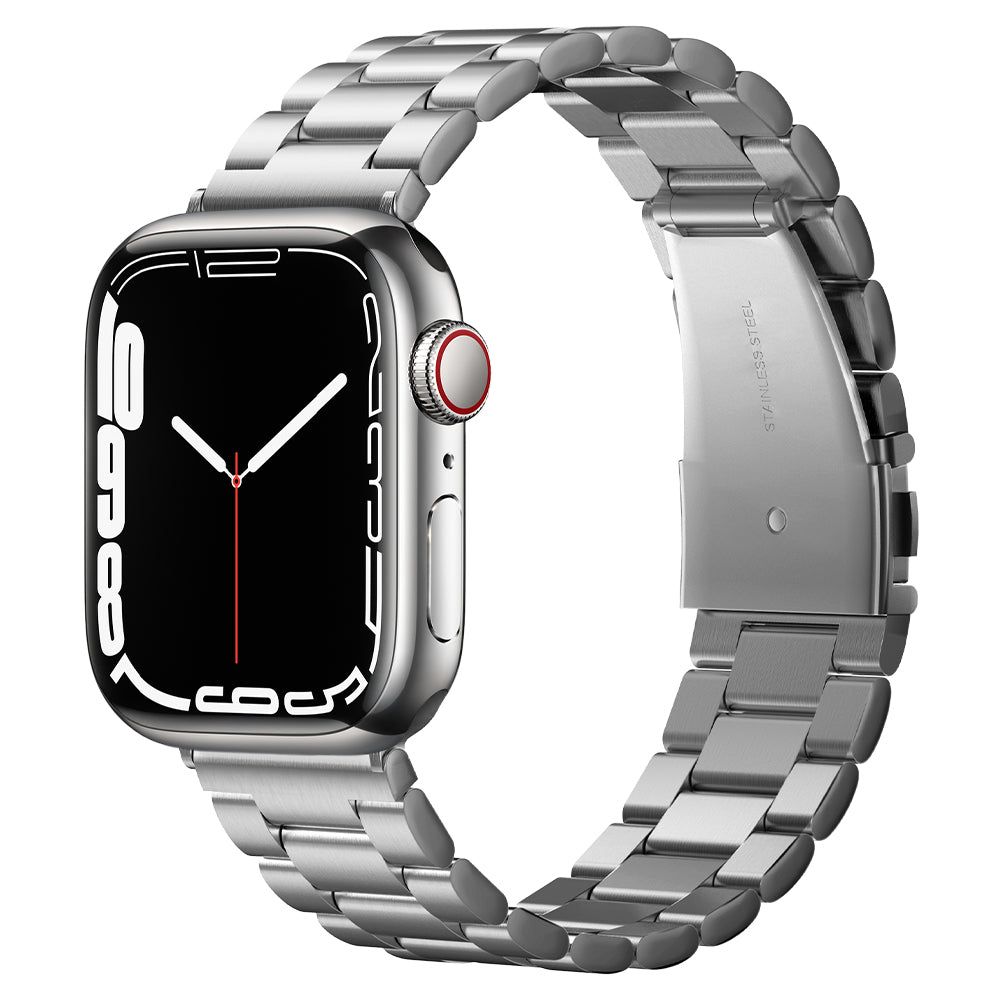 Spigen Spigen Apple Watch 42/44/45/46/49mm Armband Modern Fit Silver