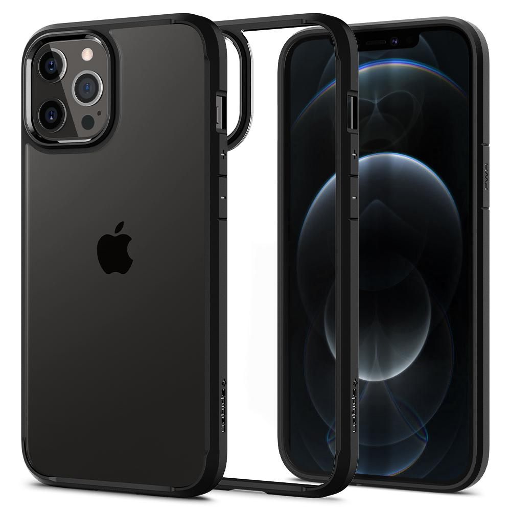 Spigen Spigen iPhone 12 / 12 Pro Skal Ultra Hybrid Matt Svart