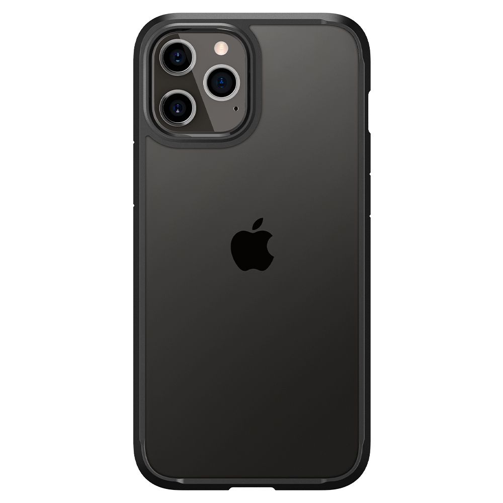 Spigen Spigen iPhone 12 / 12 Pro Skal Ultra Hybrid Matt Svart