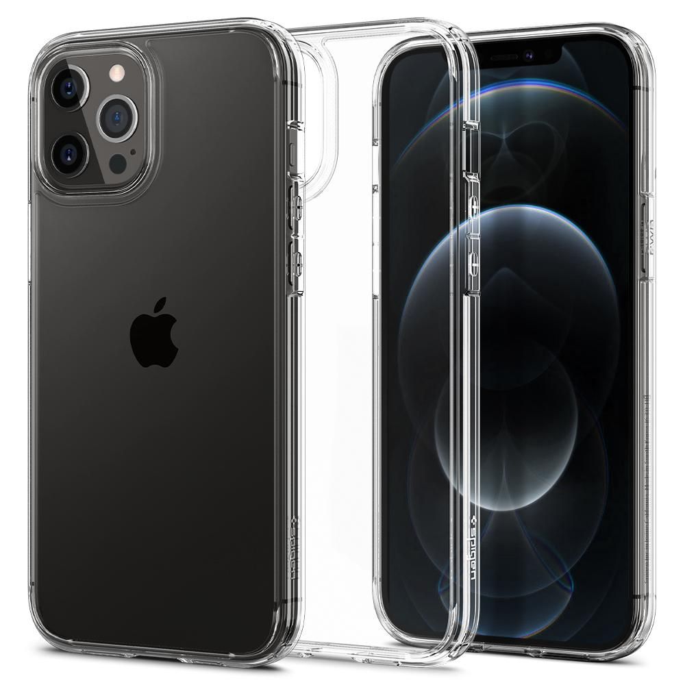 Spigen Spigen iPhone 12 / 12 Pro Skal Ultra Hybrid Crystal Clear