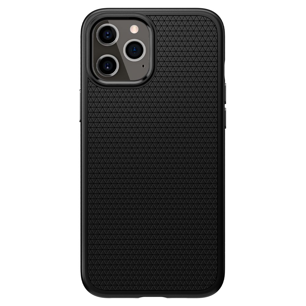 Spigen Spigen iPhone 12 / 12 Pro Skal Liquid Air Matt Svart