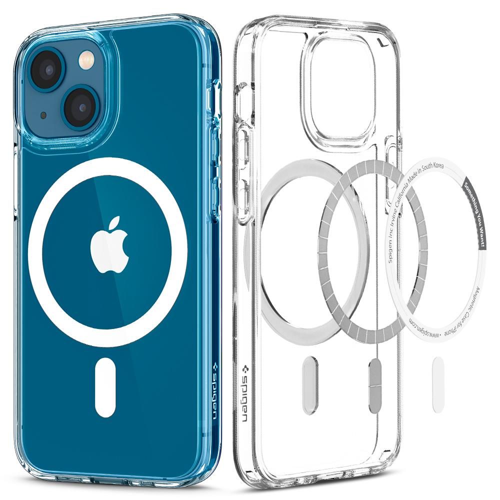 Spigen Spigen iPhone 13 Skal MagSafe Mag Ultra Hybrid Vit