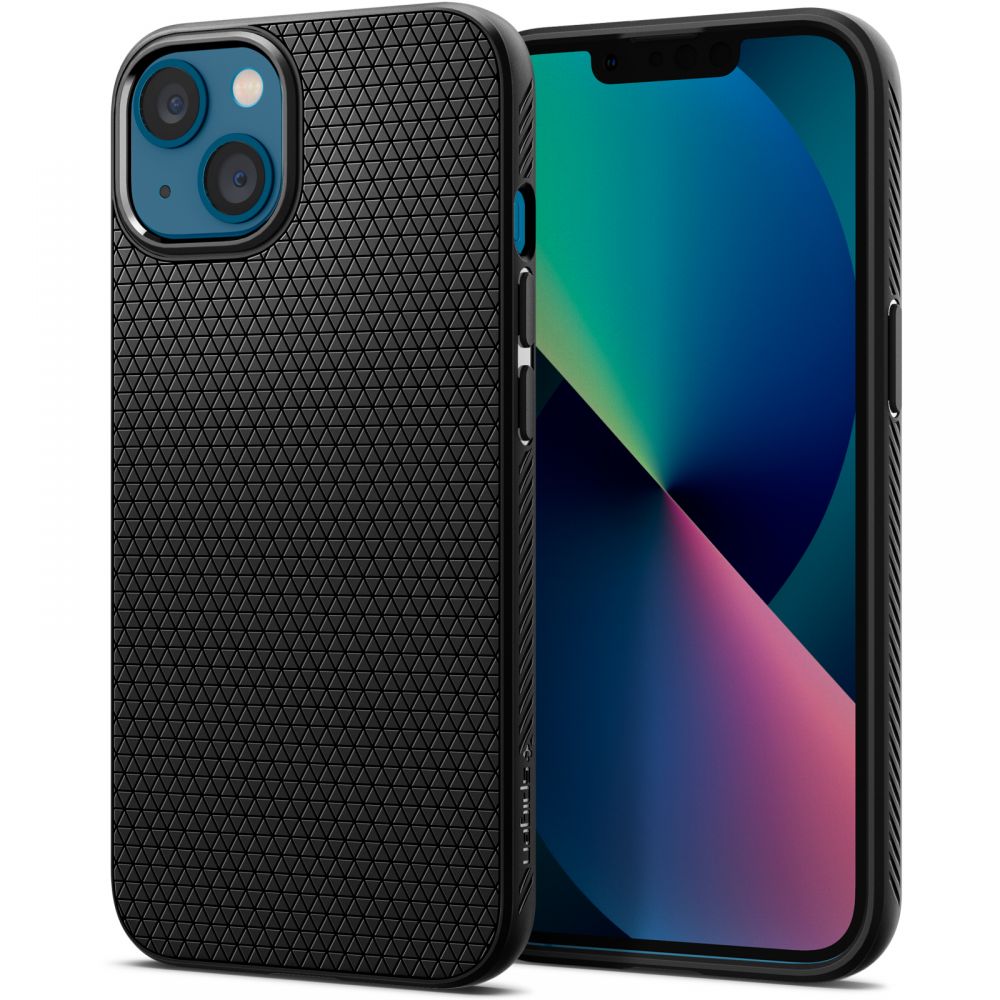 Spigen Spigen iPhone 13 Skal Liquid Air Matt Svart