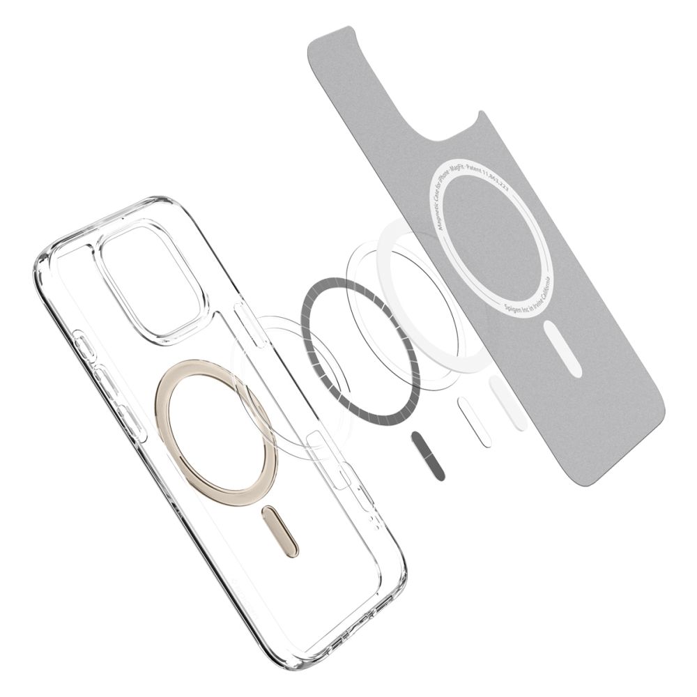 Spigen Spigen iPhone 16 Pro Skal MagSafe Mag Ultra Hybrid Gold