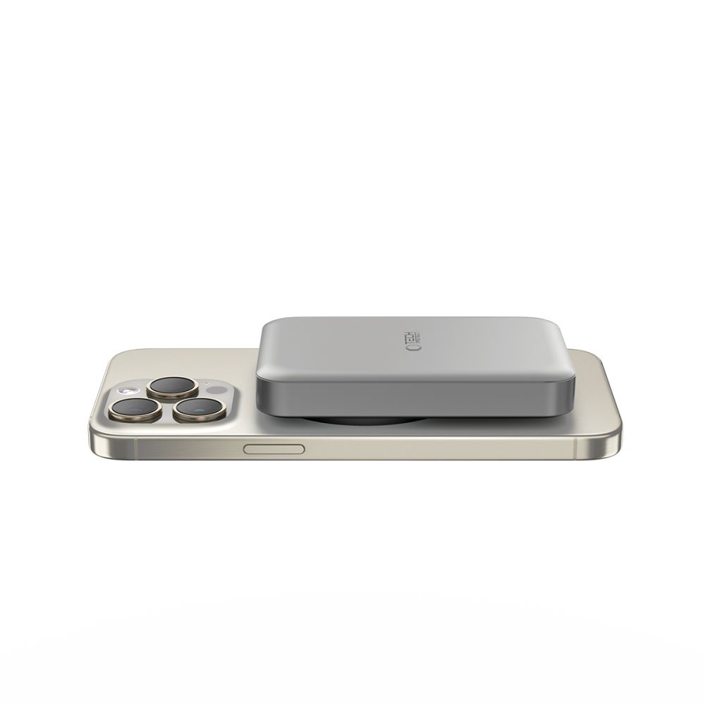 Tech-Protect Tech-Protect 10000 mAh MagSafe Powerbank LifeMag Titanium