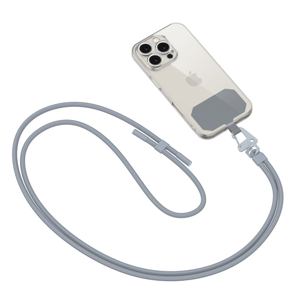 Tech-Protect Tech-Protect Mobilsnöre CrossBody Strap Steel Grey