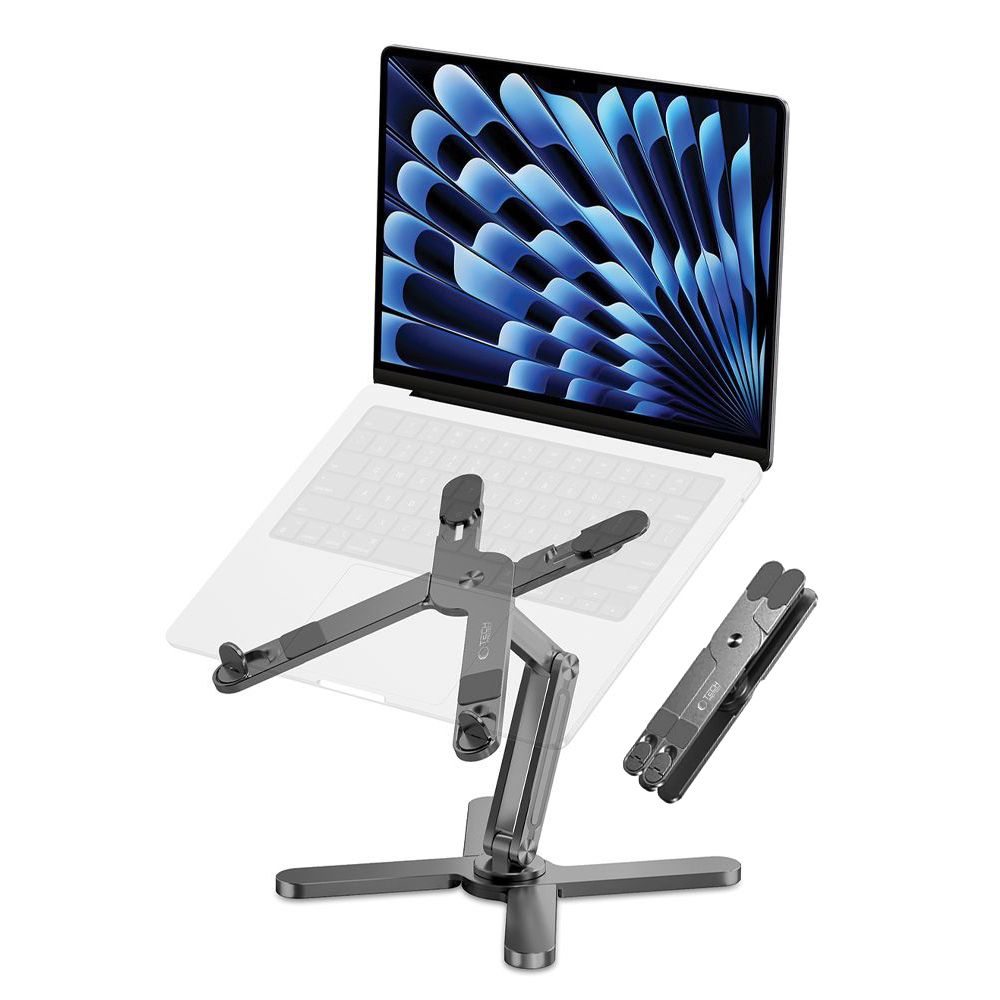 Tech-Protect Tech-Protect Laptop Stativ Justerbart Universal Grå