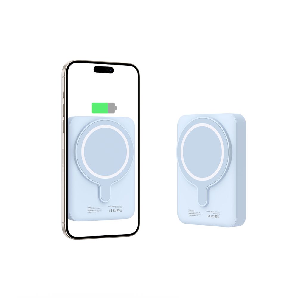 Tech-Protect Tech-Protect 10000 mAh MagSafe Powerbank LifeMag Blå