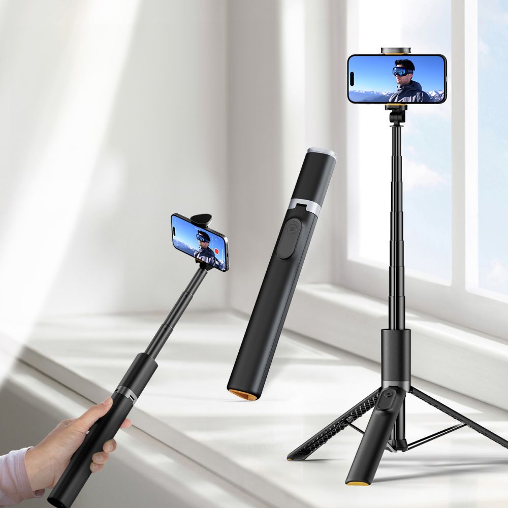 Tech-Protect Tech-Protect Bluetooth Selfiestick Tripod Svart