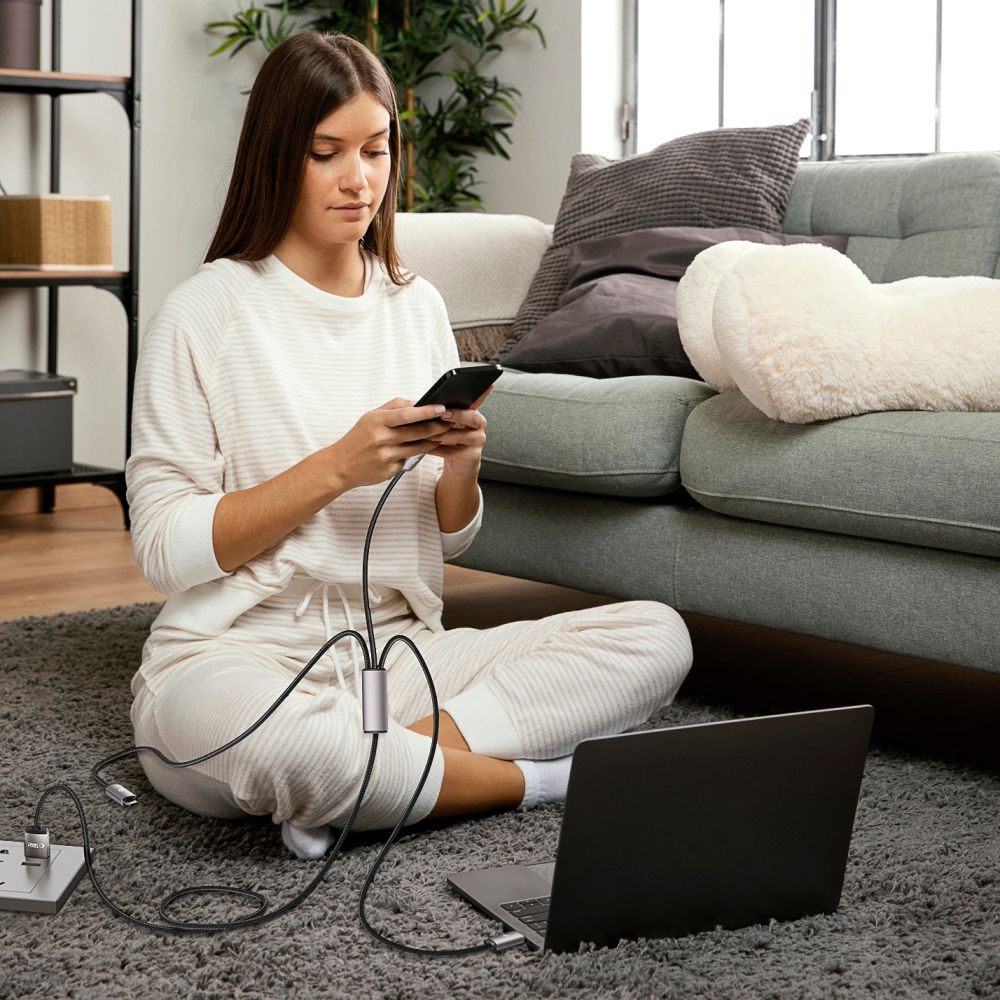 Tech-Protect Tech-Protect 1 m 3.5A 3in1 USB-C/Lightning/Micro Kabel UltraBoost