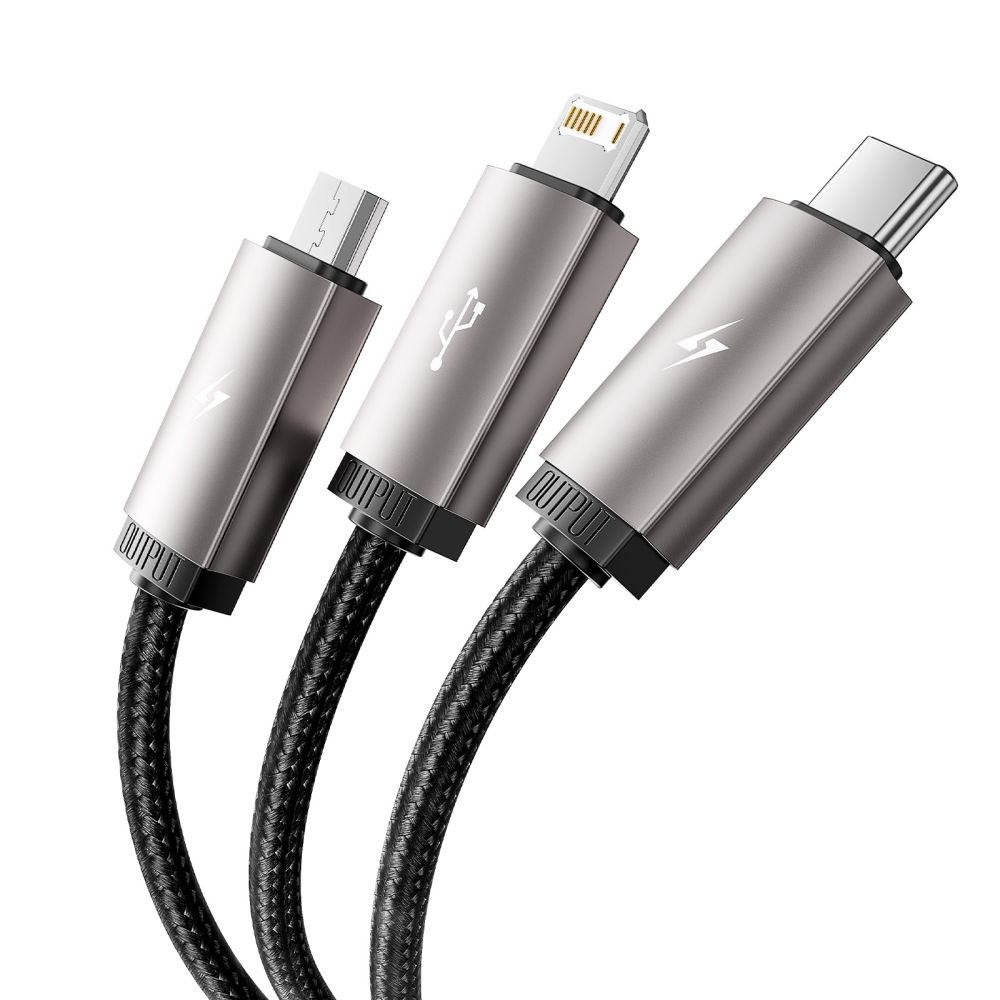 Tech-Protect Tech-Protect 1 m 3.5A 3in1 USB-C/Lightning/Micro Kabel UltraBoost