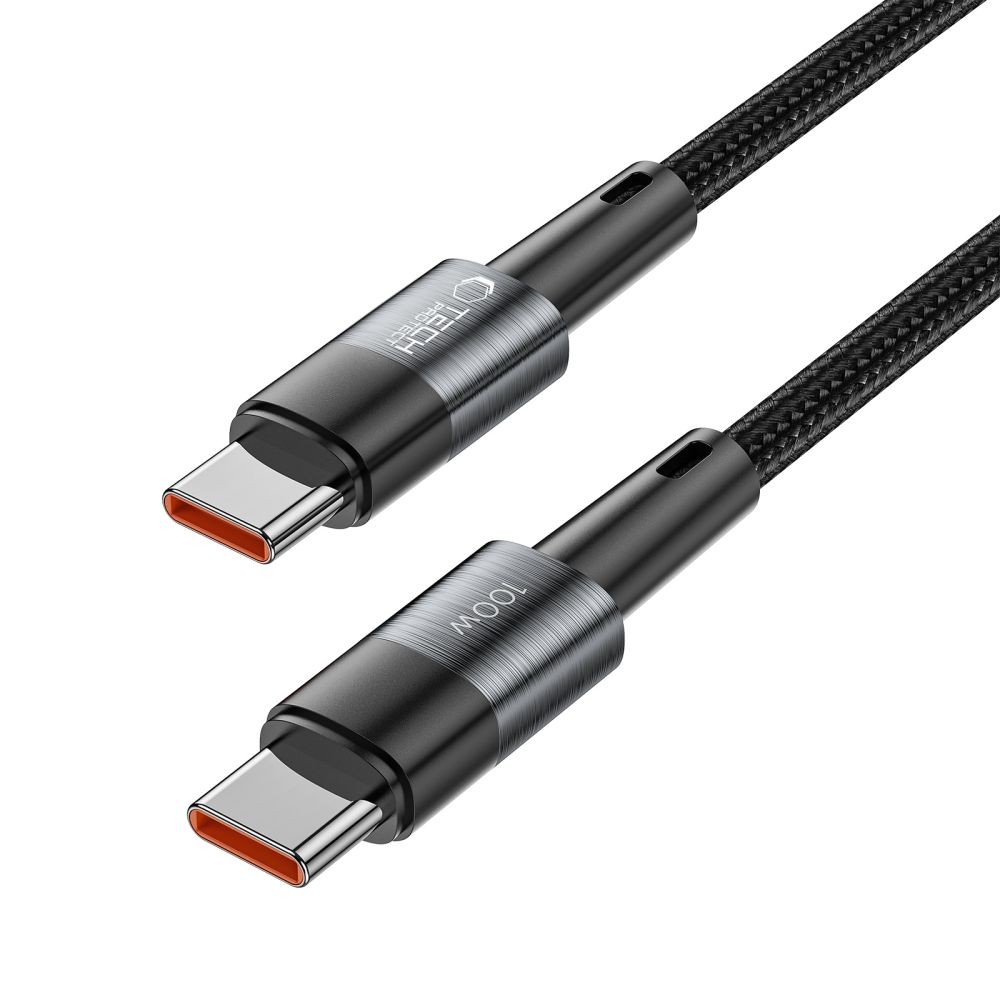 Tech-Protect Tech-Protect 0.25 m 100W/5A PD USB-C - USB-C Kabel UltraBoost Grå