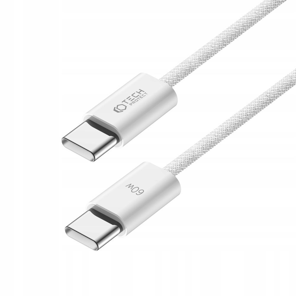 Tech-Protect Tech-Protect 1 m 60W/3A PD USB-C - USB-C Kabel UltraBoost Vit