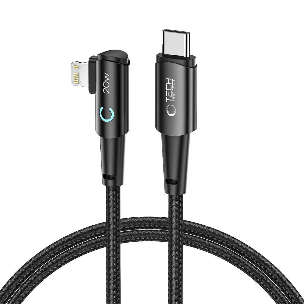 Tech-Protect Tech-Protect 1 m 20W/3A PD Lightning - USB-C Kabel UltraBoost Grå
