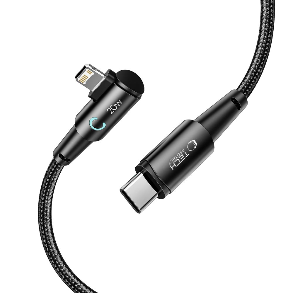 Tech-Protect Tech-Protect 1 m 20W/3A PD Lightning - USB-C Kabel UltraBoost Grå