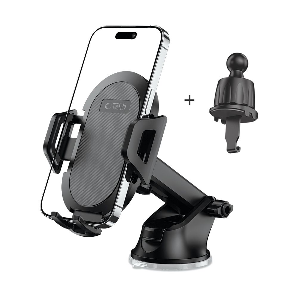 Tech-Protect Tech-Protect Mobilhållare För Instrumentbräda/Ventil Universal Svart