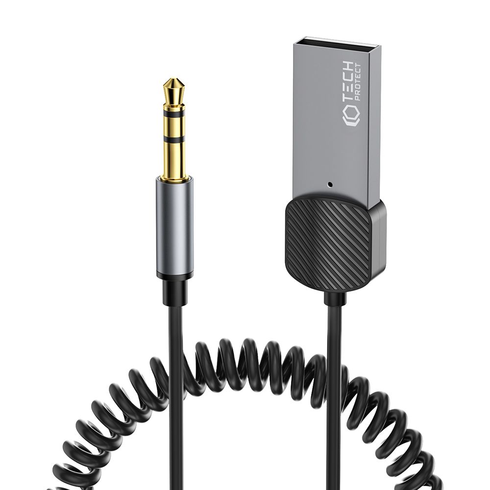 Tech-Protect Tech-Protect AUX - USB-A Bluetooth Adapter UltraBoost Grå