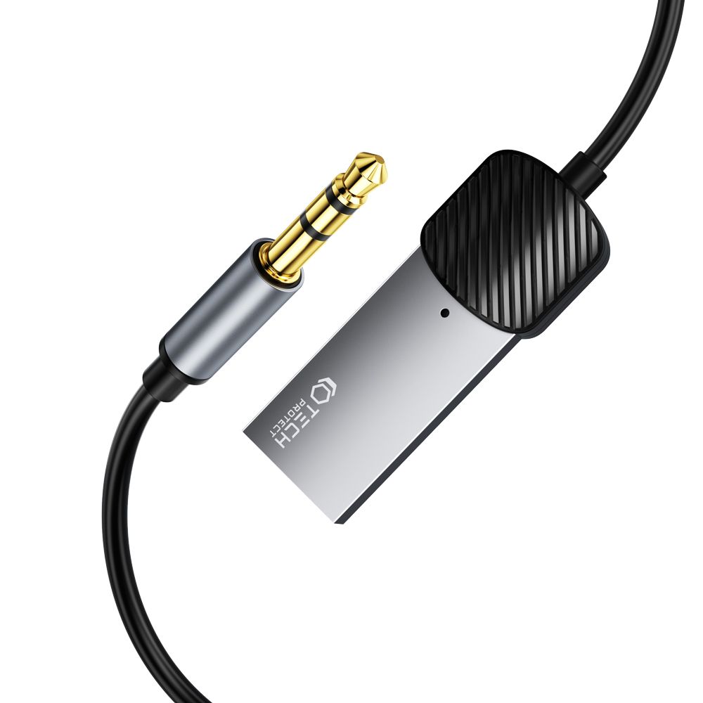 Tech-Protect Tech-Protect AUX - USB-A Bluetooth Adapter UltraBoost Grå
