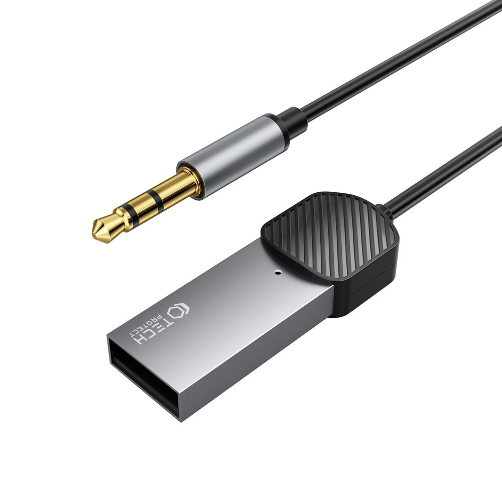 Tech-Protect Tech-Protect AUX - USB-A Bluetooth Adapter UltraBoost Grå