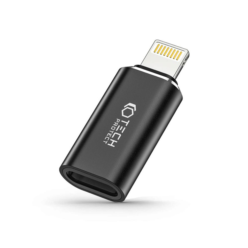 Tech-Protect Tech-Protect Lightning - USB-C Adapter UltraBoost Svart