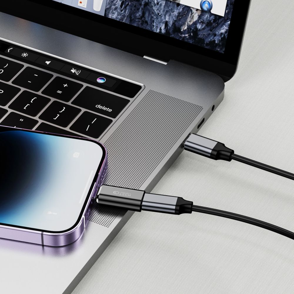 Tech-Protect Tech-Protect Lightning - USB-C Adapter UltraBoost Svart