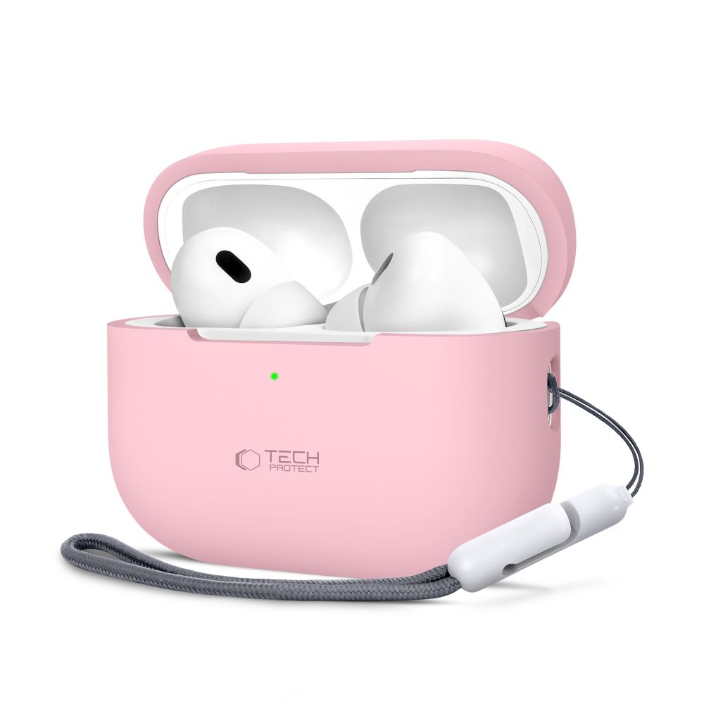 Tech-Protect Tech-Protect AirPods Pro 1/2 Skal Silikon Dusty Pink