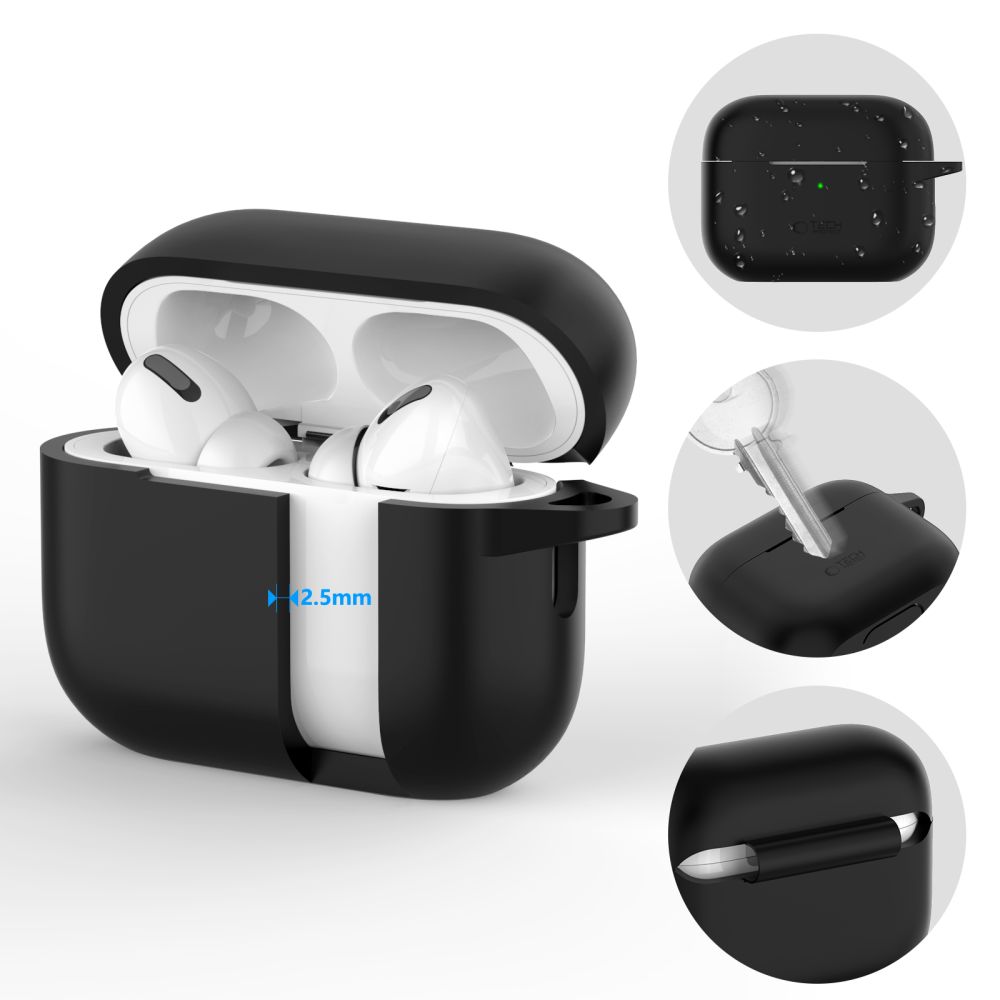 Tech-Protect Tech-Protect AirPods Pro 1/2 Skal Silikon Hook Dusty Pink