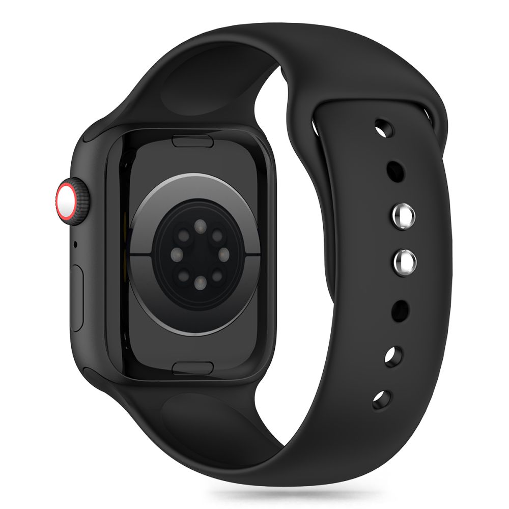 Tech-Protect Tech-Protect Apple Watch 42/44/45/46/49 mm Armband Silikon Black