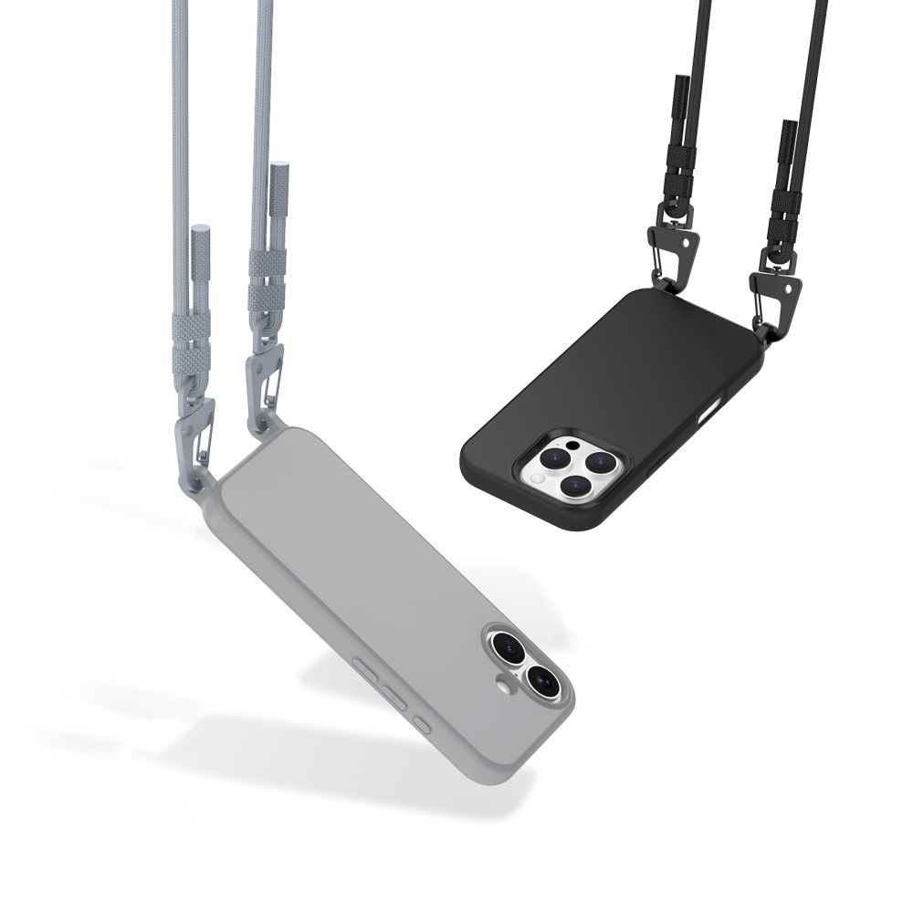 Tech-Protect Tech-Protect iPhone 16 Pro Max Skal MagSafe MagNecklace Svart