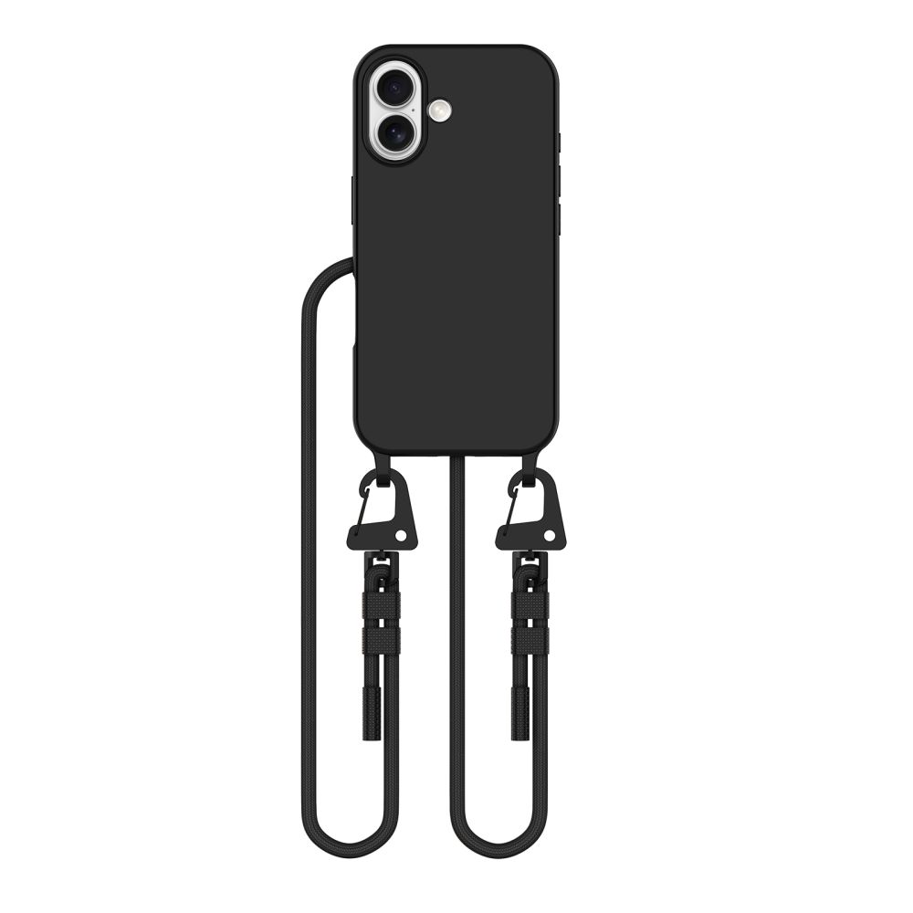 Tech-Protect Tech-Protect iPhone 16 Skal MagSafe MagNecklace Svart