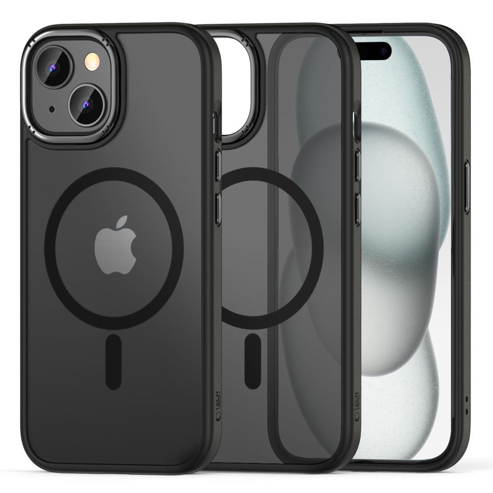 Tech-Protect Tech-Protect iPhone 15 Skal MagSafe MagMat Svart