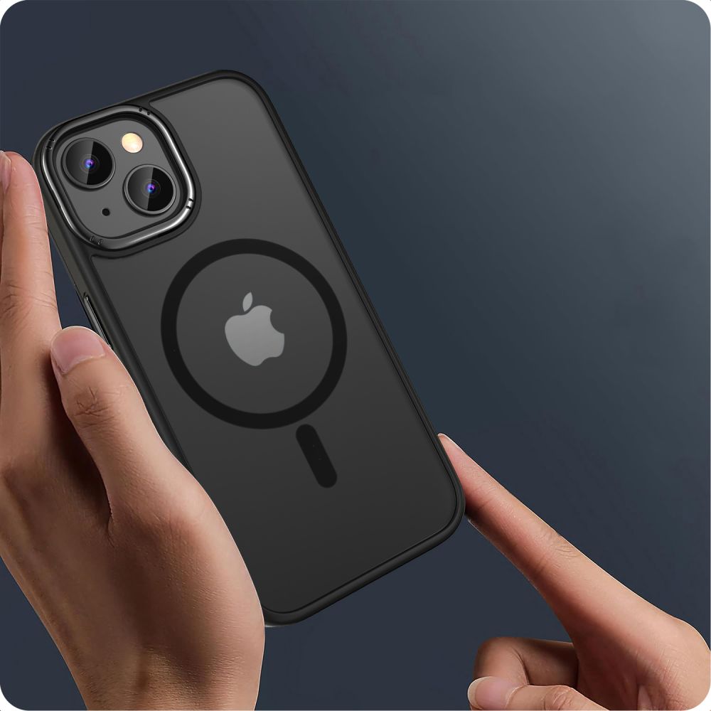 Tech-Protect Tech-Protect iPhone 15 Skal MagSafe MagMat Svart