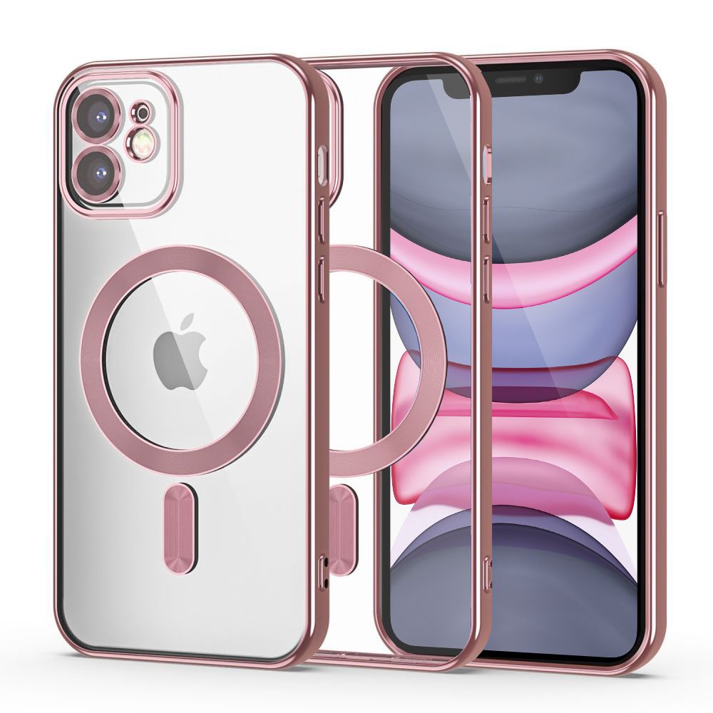 Tech-Protect Tech-Protect iPhone 11 Skal MagSafe MagShine Roséguld
