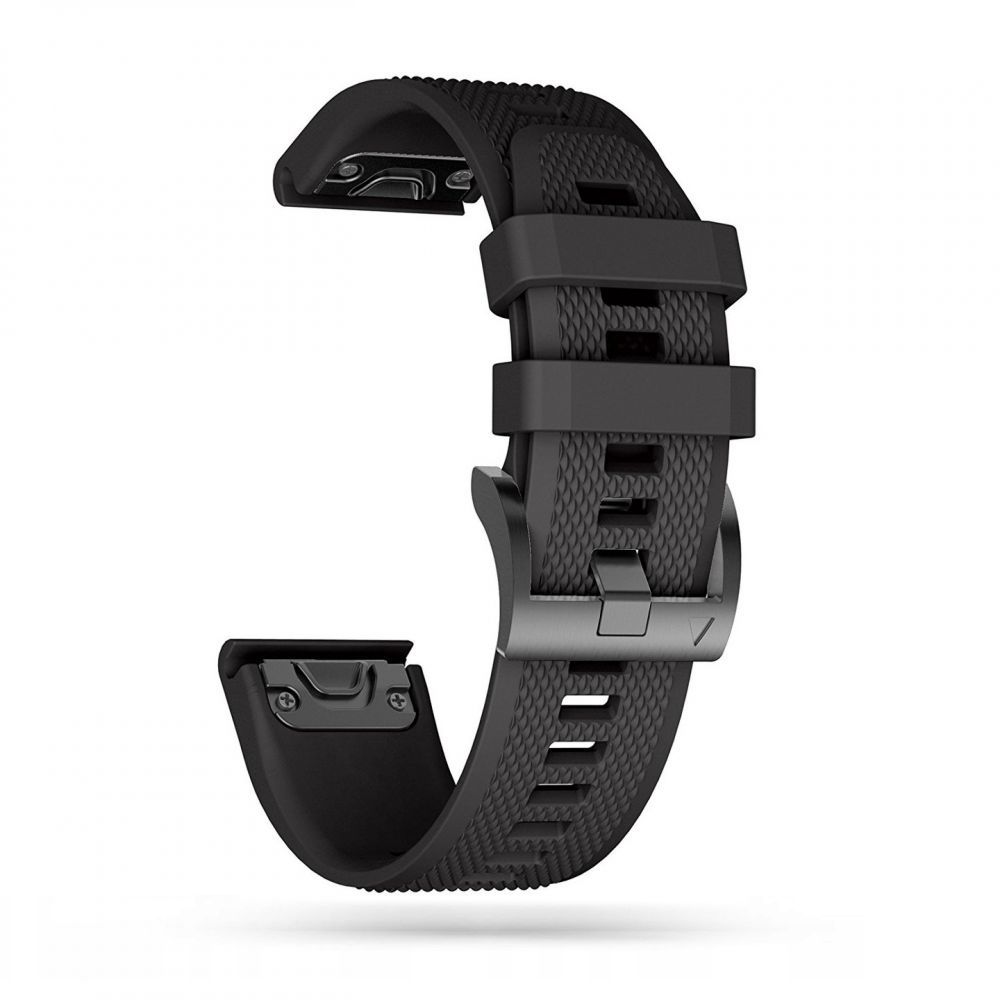 Tech-Protect Tech-Protect Garmin Fenix 5/6/6 Pro/7 Armband Smooth Svart