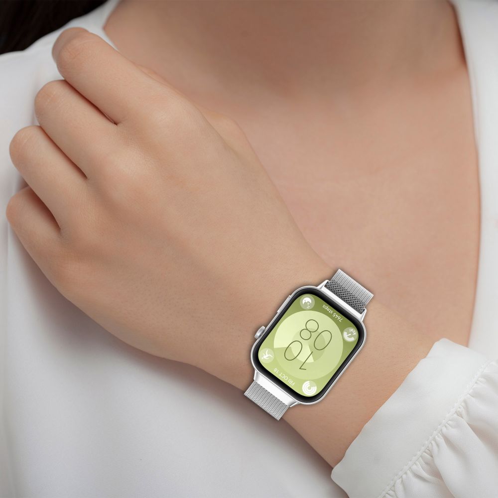 Tech-Protect Tech-Protect Huawei Watch Fit 3 Armband MilaneseBand Svart
