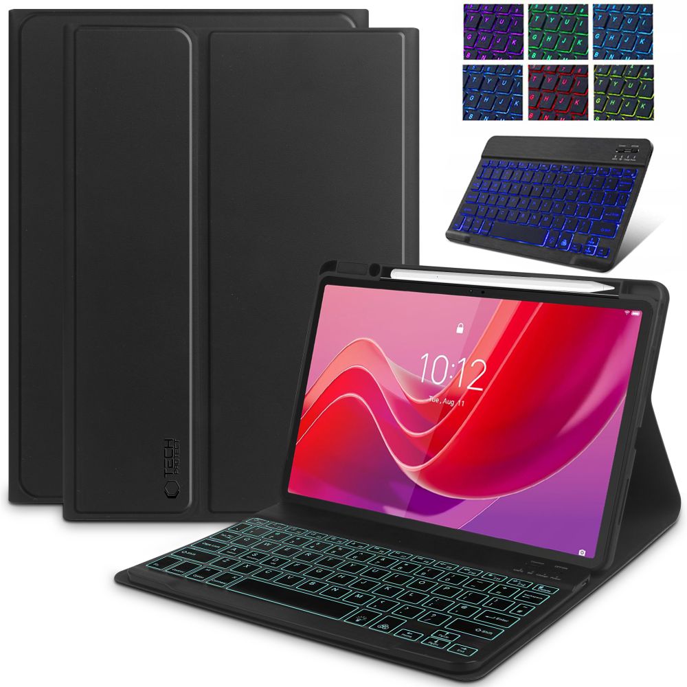 Tech-Protect Tech-Protect Lenovo Tab M11 Fodral SC Tangentbord Svart