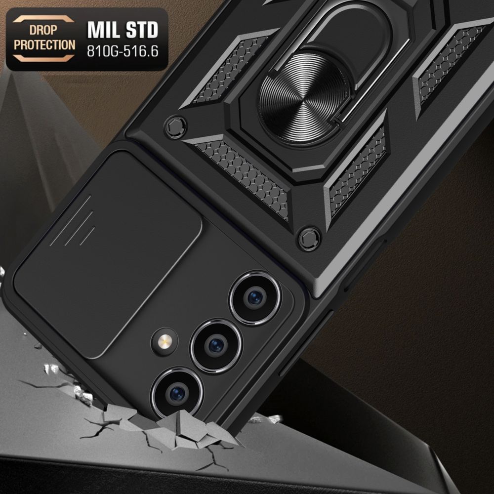Tech-Protect Tech-Protect Samsung Galaxy S23 FE Skal CamShield Pro Svart