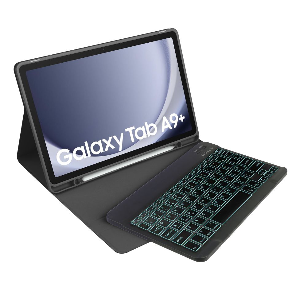 Tech-Protect Tech-Protect Galaxy Tab A9 Plus Fodral SC Tangentbord Svart