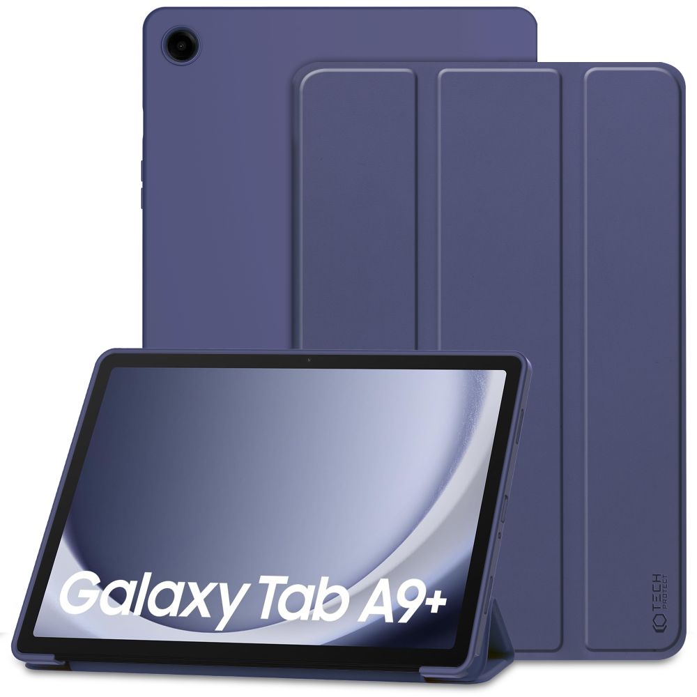 Tech-Protect Tech-Protect Galaxy Tab A9 Plus Fodral SmartCase Navy