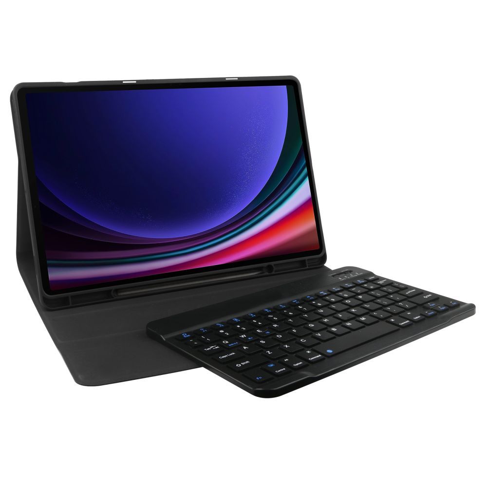 Tech-Protect Tech-Protect Galaxy Tab S9 FE Plus Fodral SC Tangentbord Svart